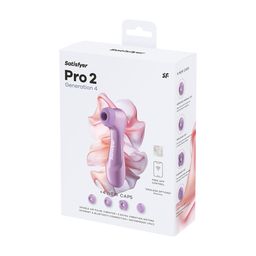 Satisfyer Pro 2 Generatie 4 - Dubbele Luchtpulsvibrator - Amethist (4061504095417)