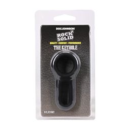 Doc johnson The Keyhole - Silicone Cockring - Black (782421098407)
