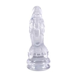 Doc johnson Invader - Fantasy Dildo - 8.5 / 21,6 cm - Clear (782421099206)