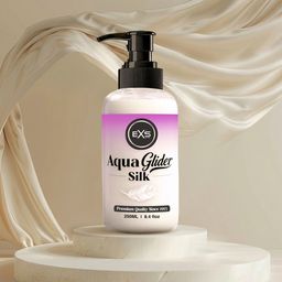 EXS AquaGlider Silk - Waterbasis Glijmiddel - 250 ml (8684936803090)