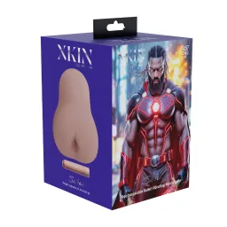 Xkin by shots Superheroes - Saber - Vibrating Masturbator - Ass - 660g - Brown (8714273031693)