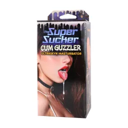 Doc johnson Cum Guzzler - ULTRASKYN Mouth Masturbator - Vanilla (782421100759)