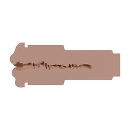 Xkin by shots Metallix - Ivy Sinclair - Vibrating Torch Masturbator - Mouth - 590g - Green/Tan (8714273031327)