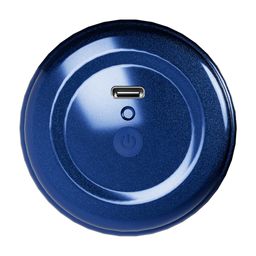 Xkin by shots Metallix - Dante Knox - Vibrating Torch Masturbator - Mouth - 590g - Blue/Tan (8714273031365)