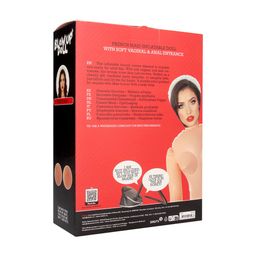 S-line by shots French Maid - Opblaasbare Pop - Vaginale en Anale (8714273015983)