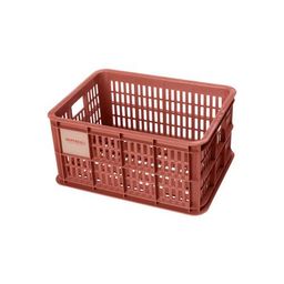 Basil fietskrat S terra red 17.5L recycled (8715019211133)