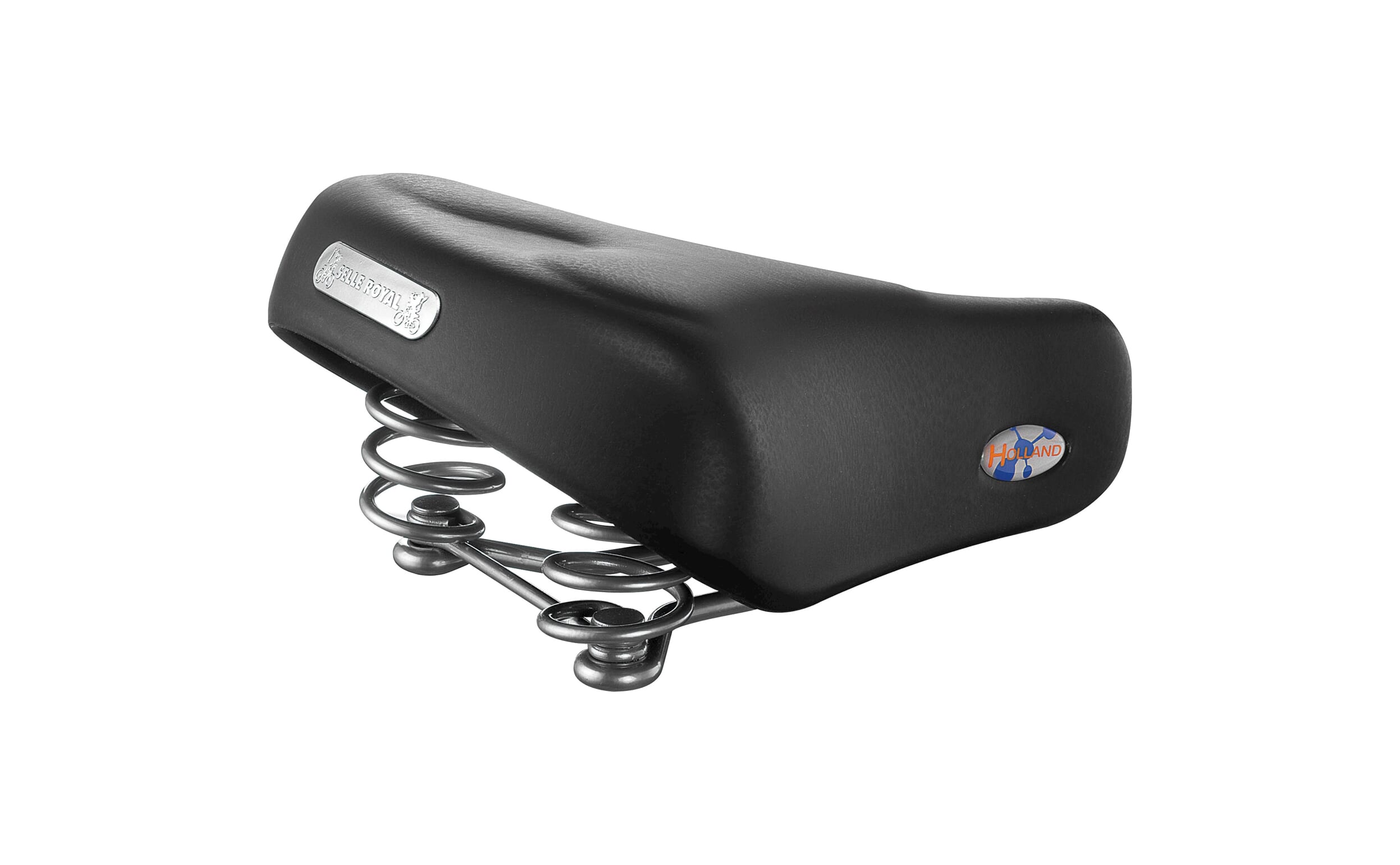 Selle Royal zadel Holland 82615G uni zwart (8021890575654)