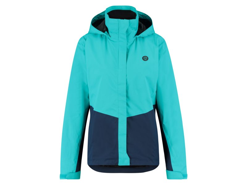 Agu dames regenjas section mint/navy xxl (8717565575134)