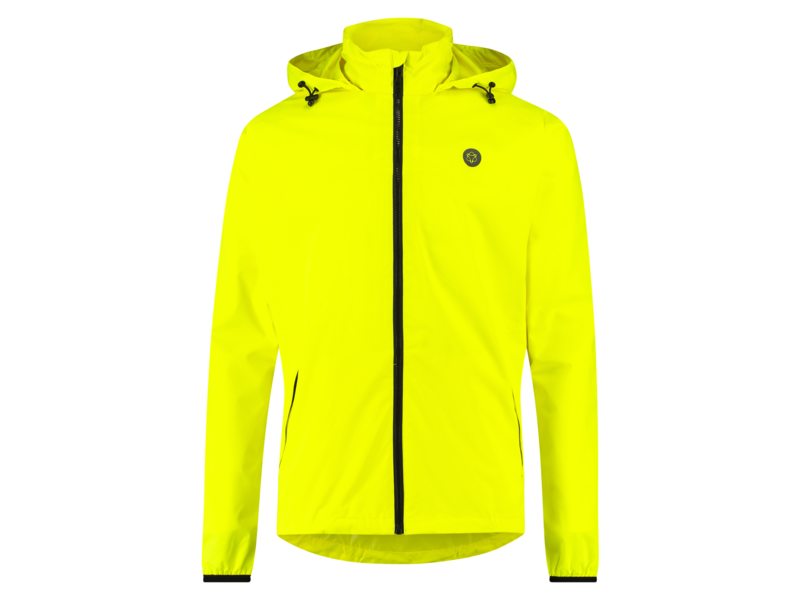 Agu go rain jacket essential neon yellow l (8717565658646)