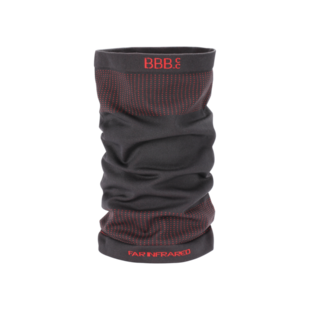 Bbb Bbw-492 Scarf Firneck One Size Fits All Zwart/Rood (8716683126204)
