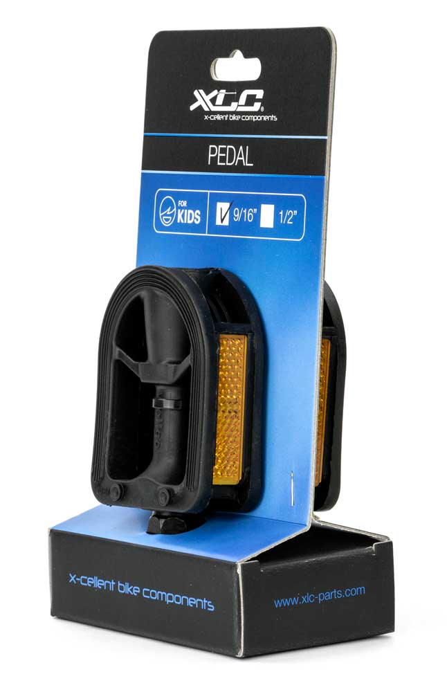 Pedaal Xlc Kind Pvc 9/16 Zw Stel (4055149282349)