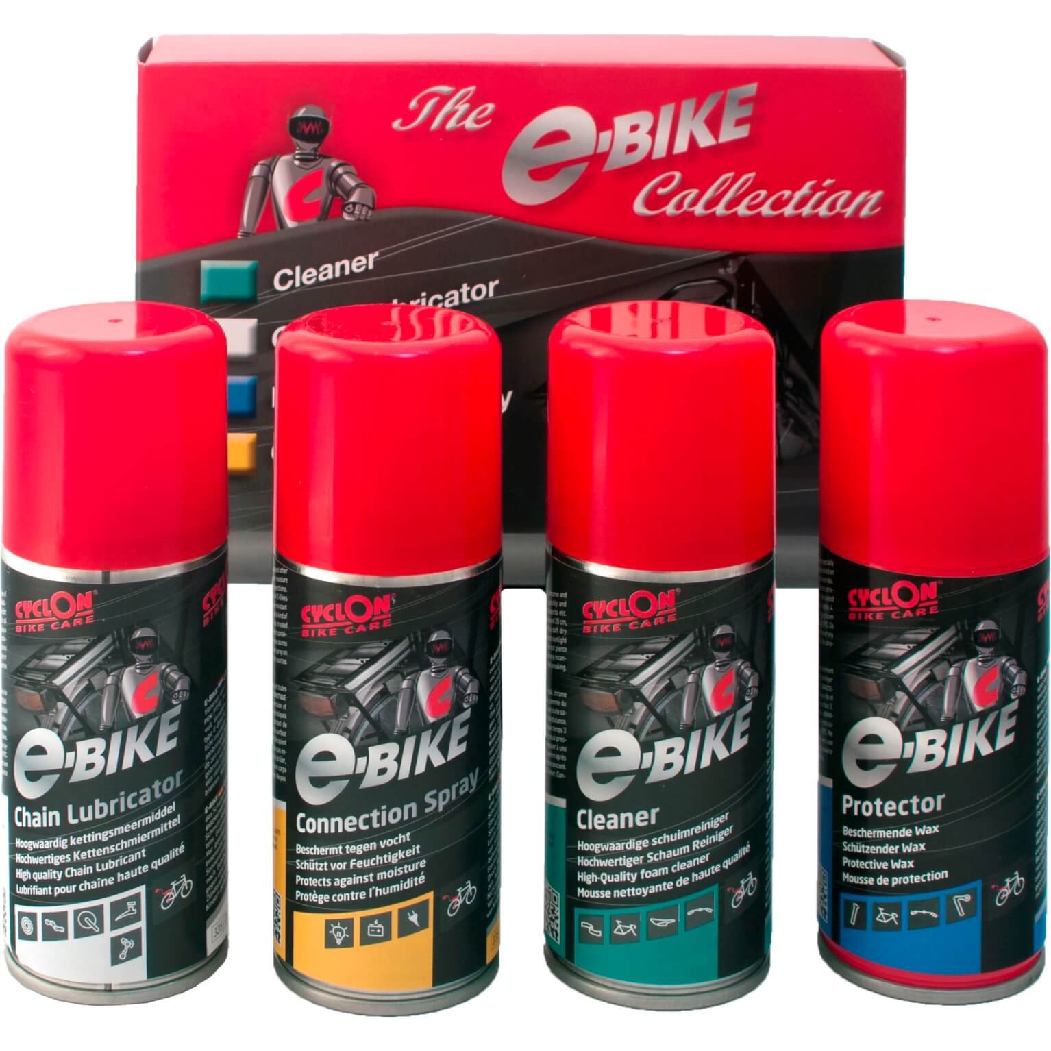 Cyclon E-bike box spray 4x100ml (8713504003416)
