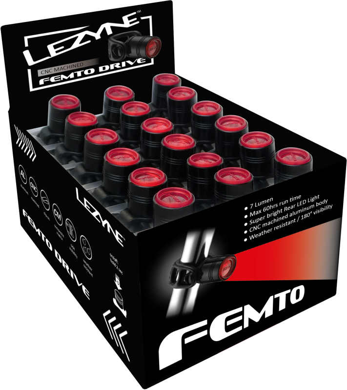 Lezyne Led Femto Drive Box Set Rear Black (4712805988709)