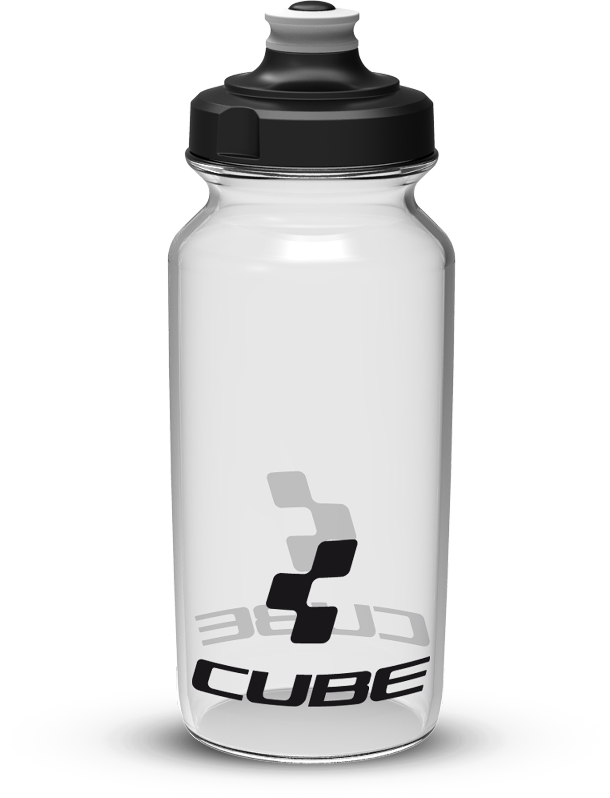 Cube Bottle 0,5l Icon Transparent (4250589419359)