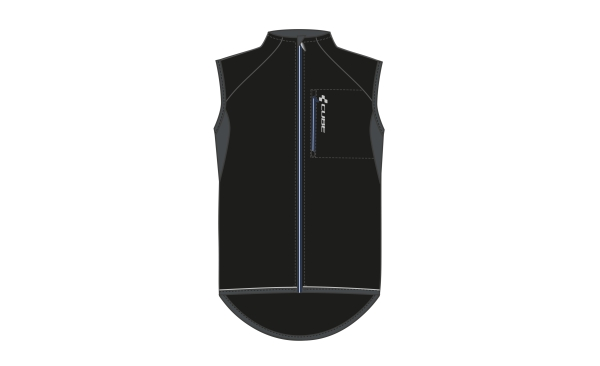 Cube Tour Wind Vest Black L (4250589444498)