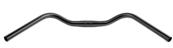 GAZELLE STUURBOCHT 590MM ZWART ZONDER RIL (8717118475553)