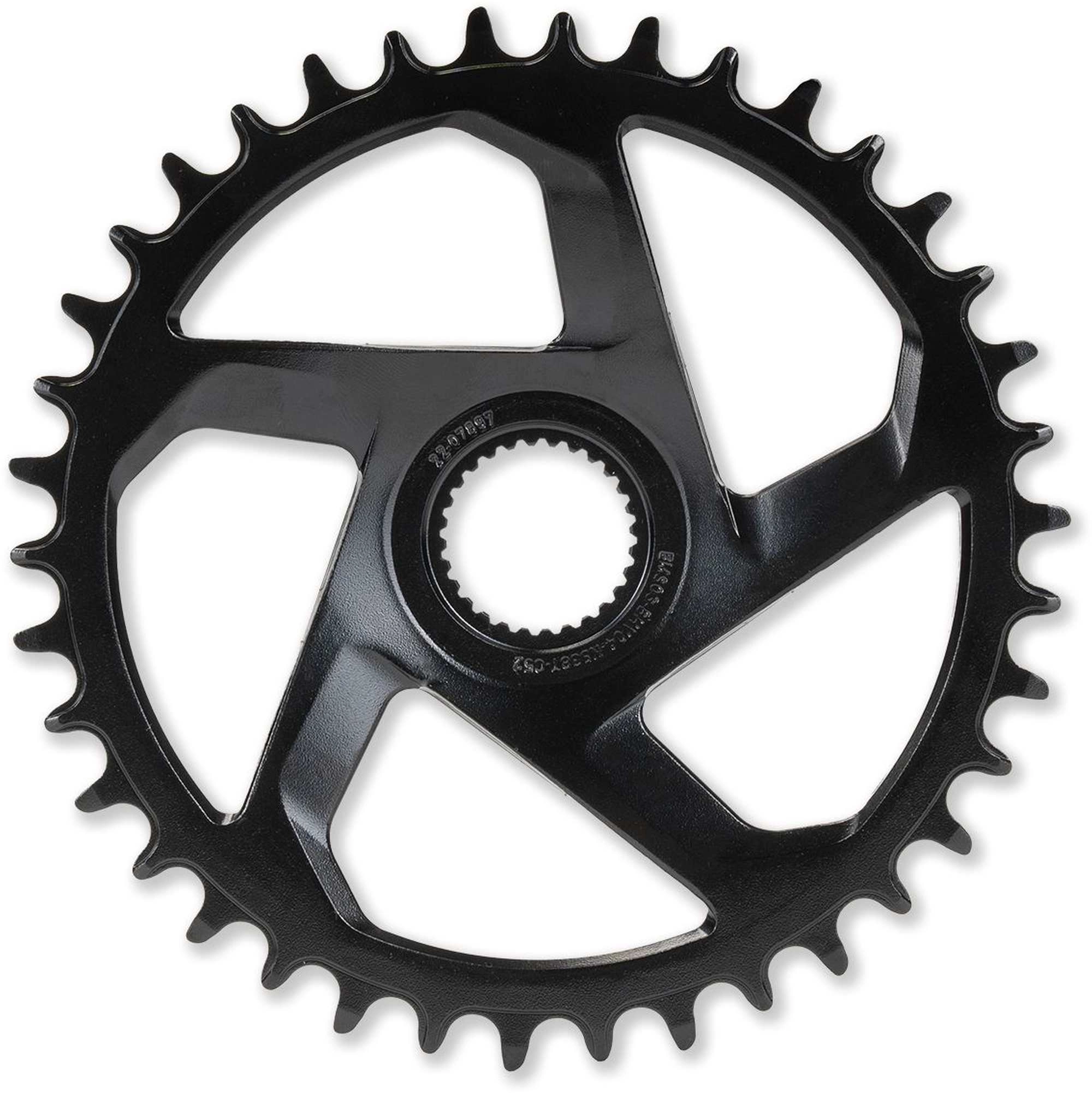 ACID CHAINRING HYBRID HPS CL53 BDU37/31 BLACK 38T (4054571167996)