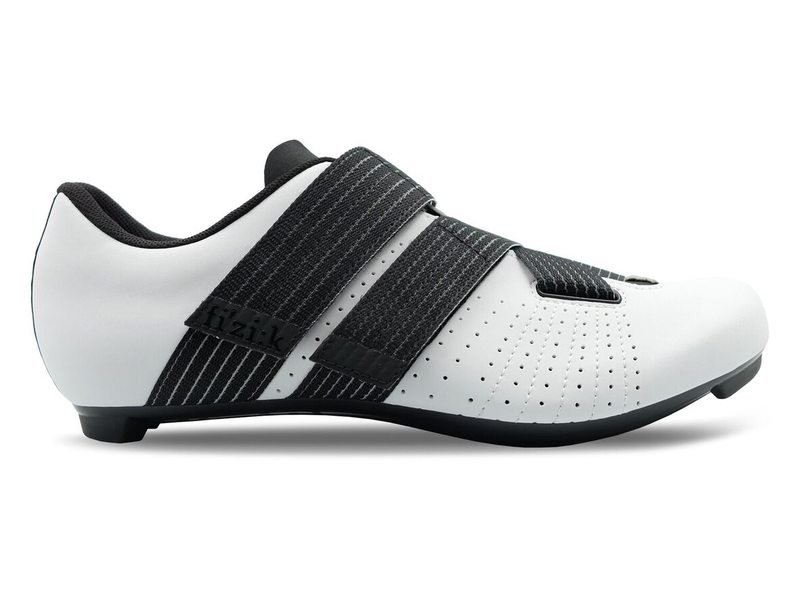 Fizik schoen tempo r5 powerstrap white-black 42 (8058364038377)