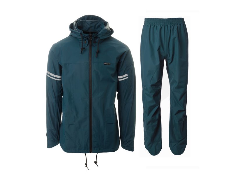 Agu original rain jacket teal blue s (8717565525030)