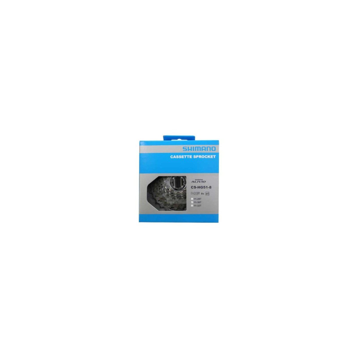 Shimano Cassette sh 8v alivio hg51 11-30 (4524667675716)