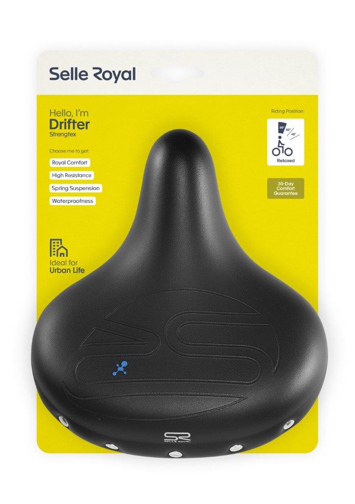 Selle royal Zadel sr 5111udtc drifter strengtex relaxed uni zw (8021890575371)