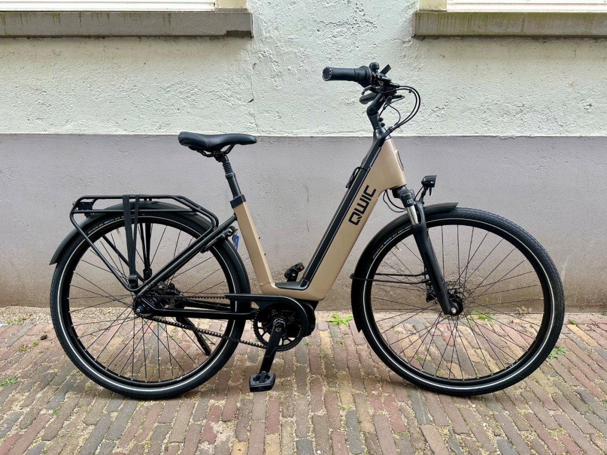 QWIC Mira Tour 756Wh Belt Bluetooth Navigatie Dames Dusty Road M 48cm 2026 (8718792044059)