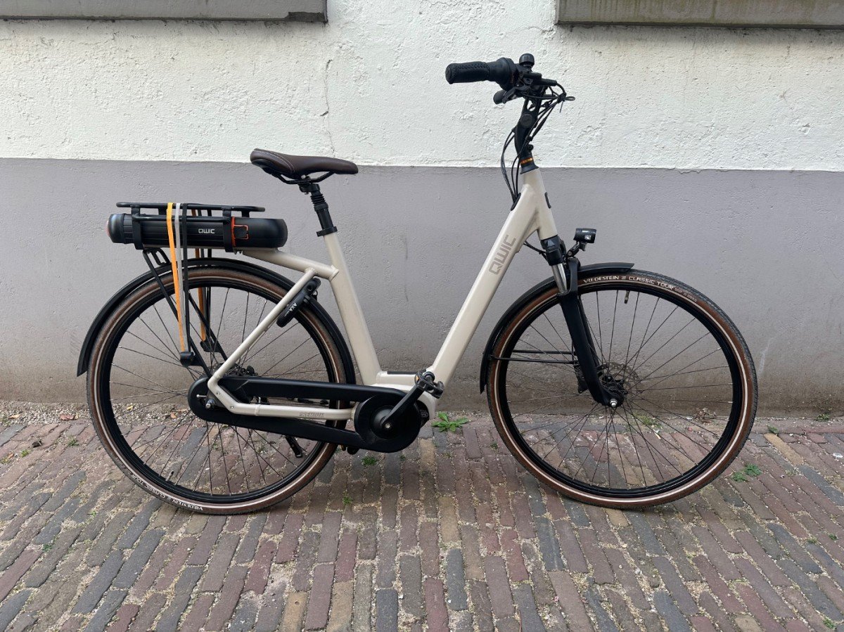 QWIC Echo (Premium MN7D+) 756Wh accu! Dames Maple Sand 54cm L 2024 (8718792042130)