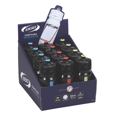 Bbb BWB-01D Bidons 550ml CompTank 18 Displaybox 550 Ml Mixed Kleuren (8716683113013)