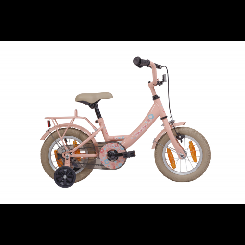 Bike Fun 12" Flower Fun Pink, Roze (8716637051422)