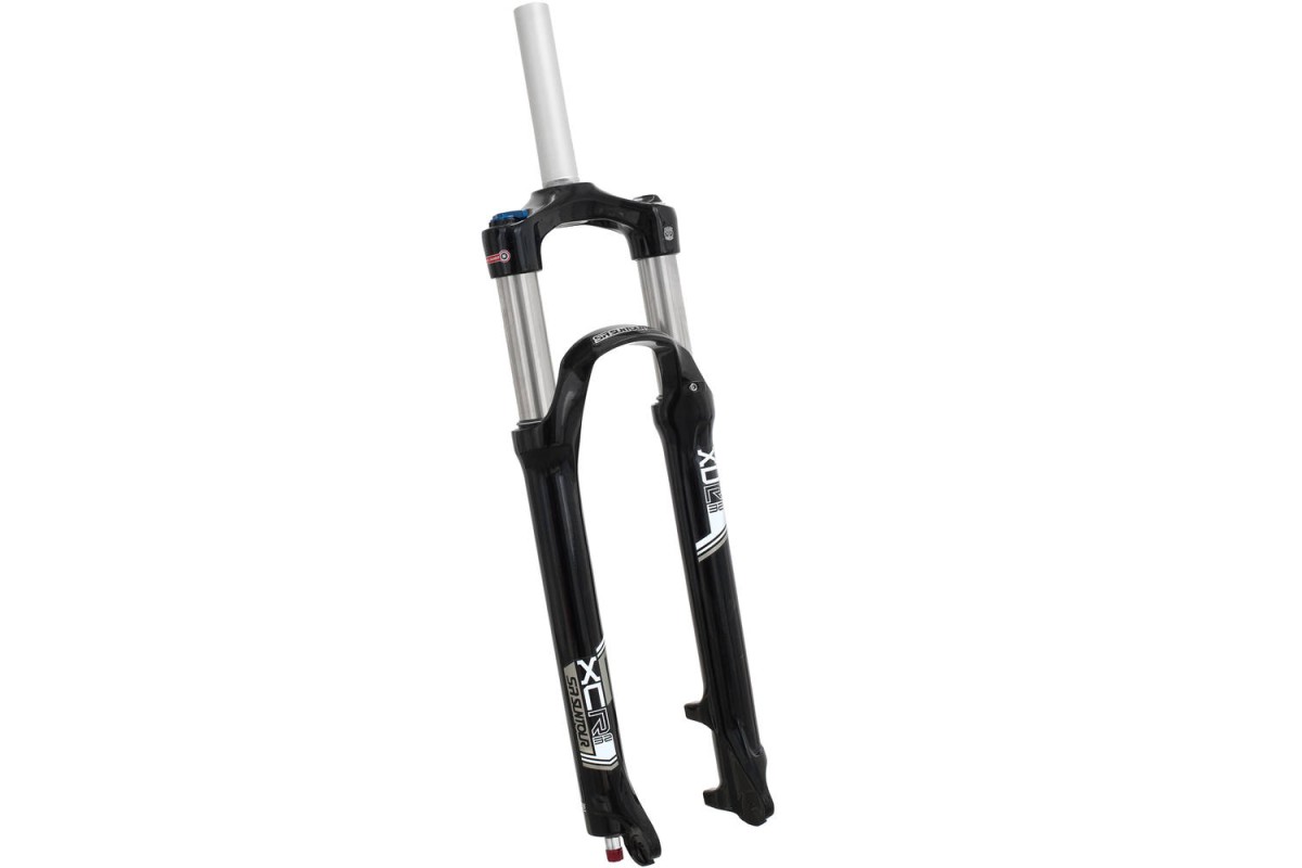 SR Suntour - XCR32-AIR voorvork 29" 1 1/8 LOR QR 100mm zwart (4717385025264)
