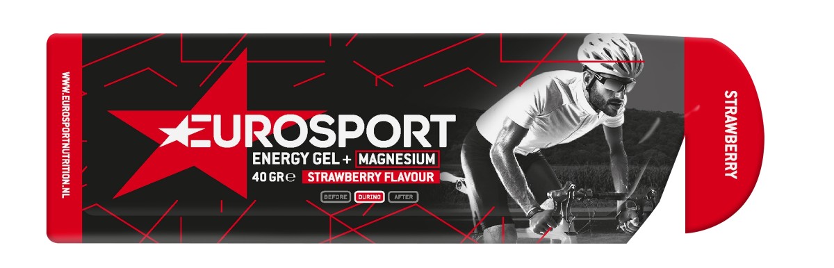 Eurosport Energy Gel Aardbei + Magnesium - 40 gram 02/11 (8718754408127)
