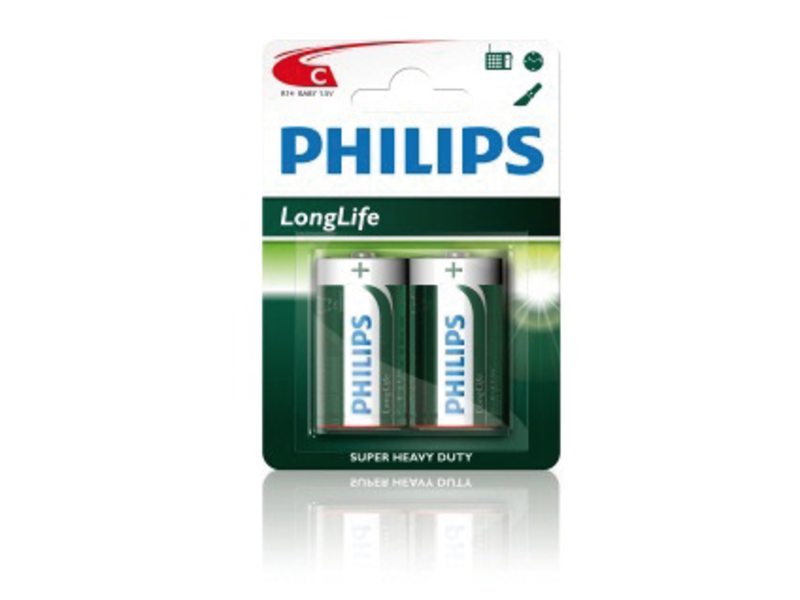 Philips Battery engelse-staaf r14 (2*) (8712581549497)