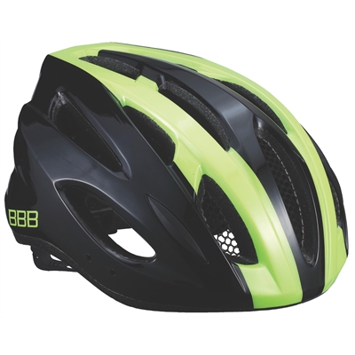 Bbb BHE-35 Helm Condor 2017 M Zwart/neon Geel (8716683103274)