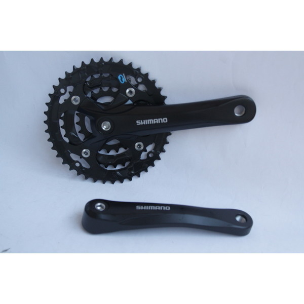 Shimano crankset fc-m361 122xl zwart 42/32/22 175mm (8717118395462)