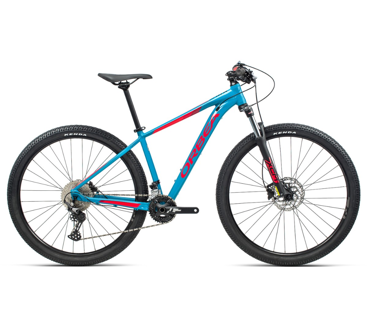 Orbea MX 29 30, Blue Bondi- Bright Red (Gloss) (8434446745300)