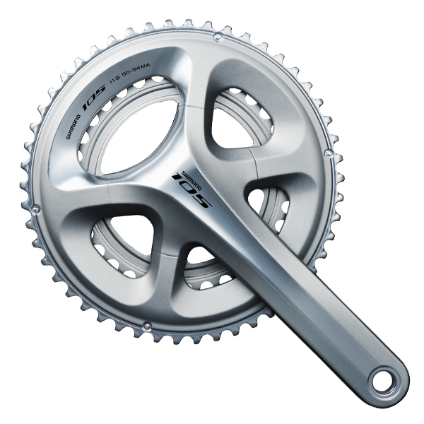 Shimano Crankstel 105 5800 11-Sp 175/50X34T Zilver (4524667607625)