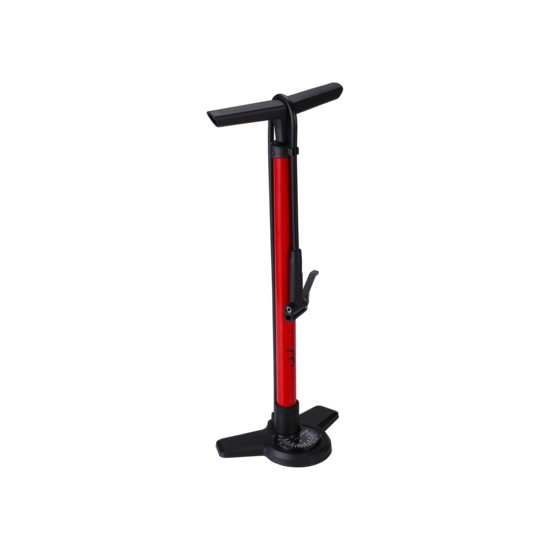 Bbb BFP-28 Voetpomp AirBoost Composite Base 3 Inch Gauge Dualhead 3.0 Rood (8716683131383)