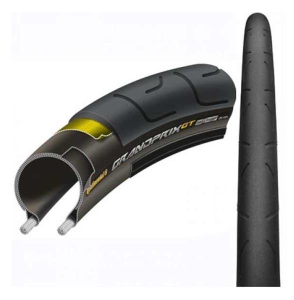 Continental Bub 28x11/8 co 28-622 grand prix gt zw vw (4019238668124)