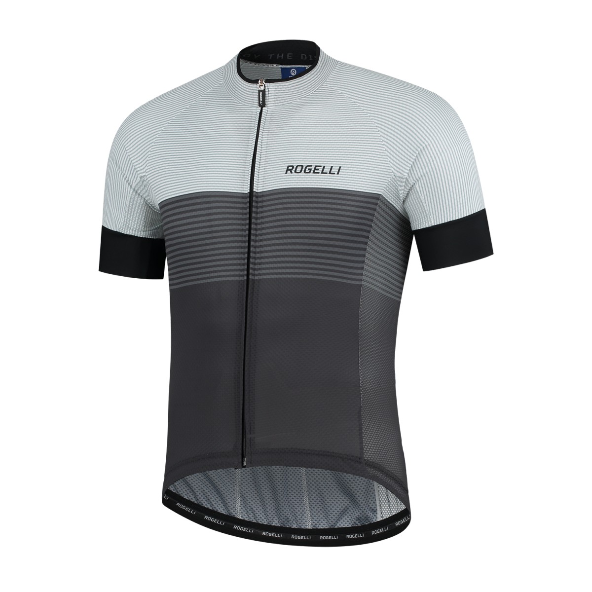 Rogelli Wielershirt KM Boost Zwart/Wit L (8717849056700)