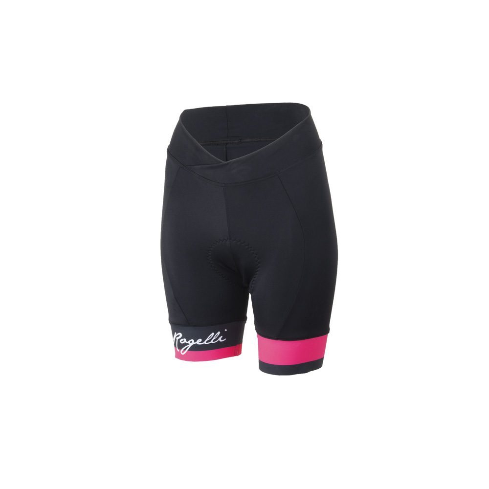 Rogelli Ds Wielerbroek Select Zwart/Roze L (8717849034777)