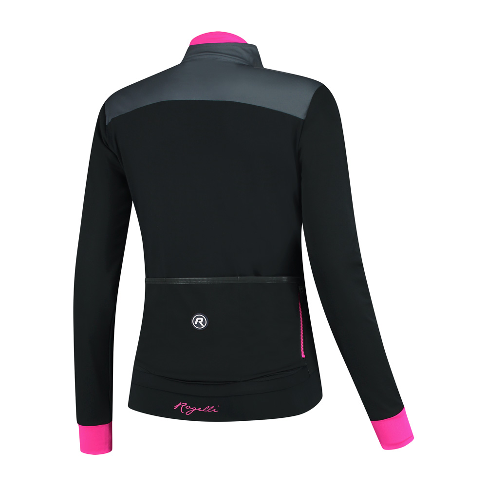 Rogelli Ds Winterjack Contenta Grijs/Zwart/Roze L (8717849080408)