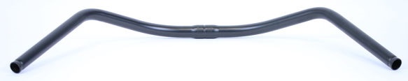 Ergotec stuurbocht moon kort zwart 3 rillen (gazelle) (8717118437346)