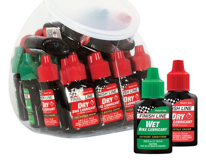 Finish line Display finish dry & wet lube 19ml pot a 30 (0036121710542)