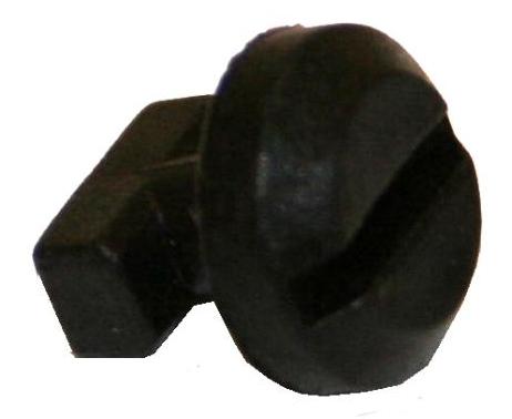 Kettd scherm Axa banjo rond pvc zwart (8715957137380)