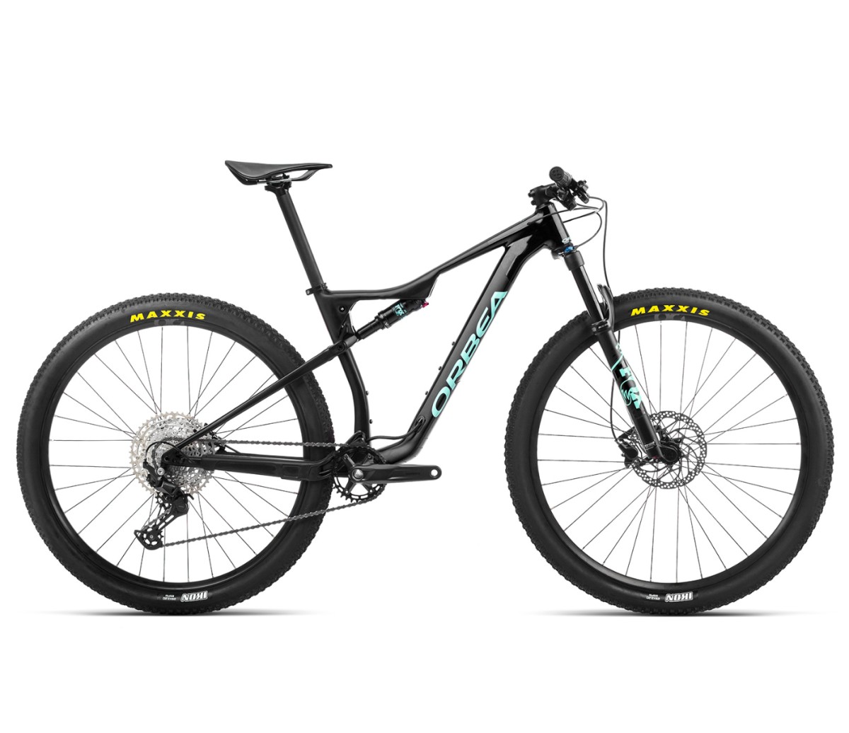 Orbea Oiz H30, Black (Matt-Gloss) - Ice Green (Gloss) (8434446925214)