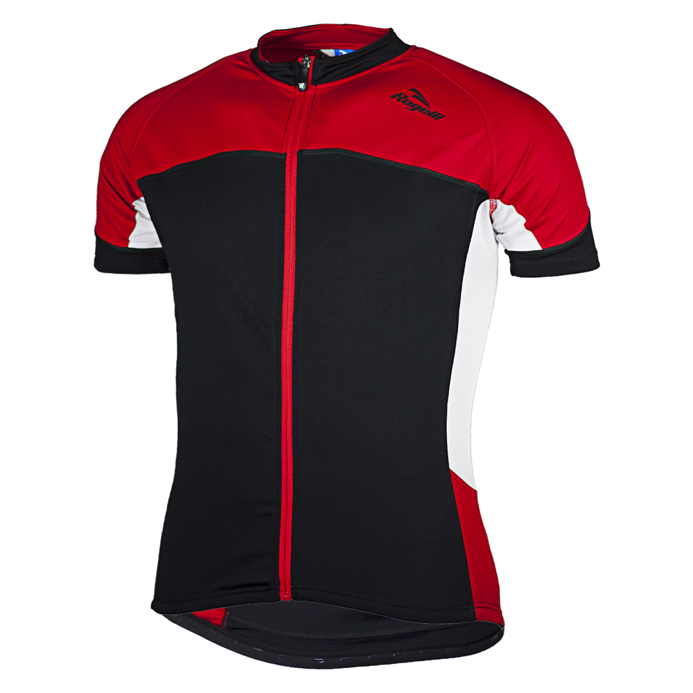 Rogelli Wielershirt KM Recco2.0 Zw/Rood/Wit XL (8717849021135)