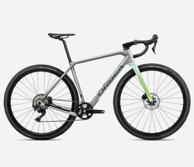 Orbea Terra M30Team 1x, Stone Silver (Matt)-Ice Green (8434446600159)