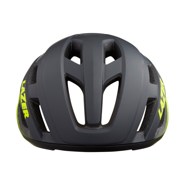 Lazer Strada Kineticore dark grey ,flash yellow. S (5400974013665)