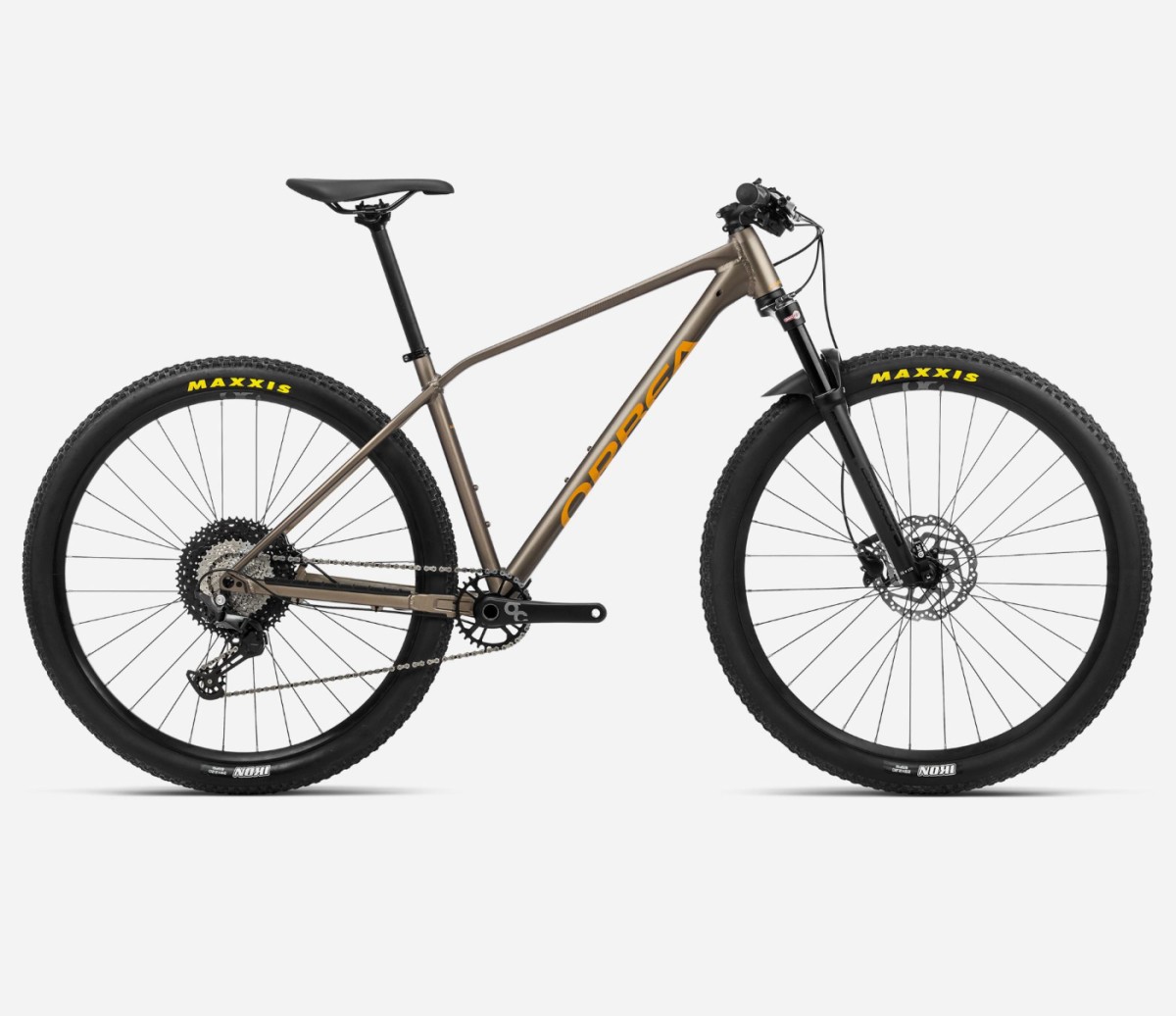 Orbea ALMA H30, Taupe Brown (Matt) - Mango (Gloss) (8434446276583)