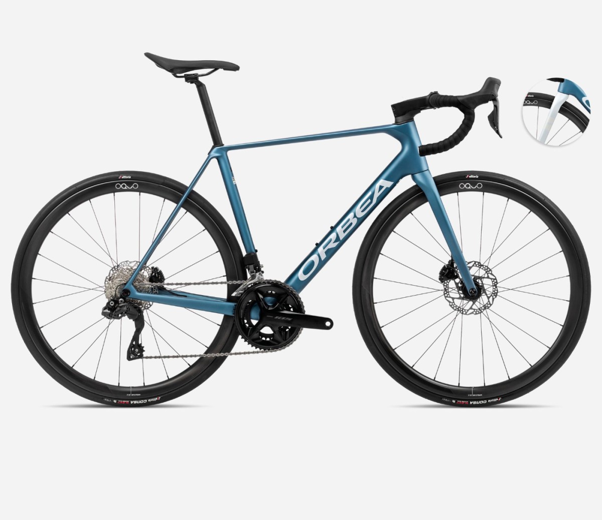 Orbea Orca M30i, Slate Blue - Halo Silver (Matt) (F.22864)